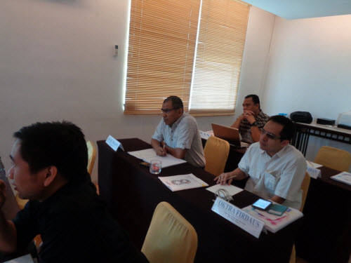 peserta BB training serius